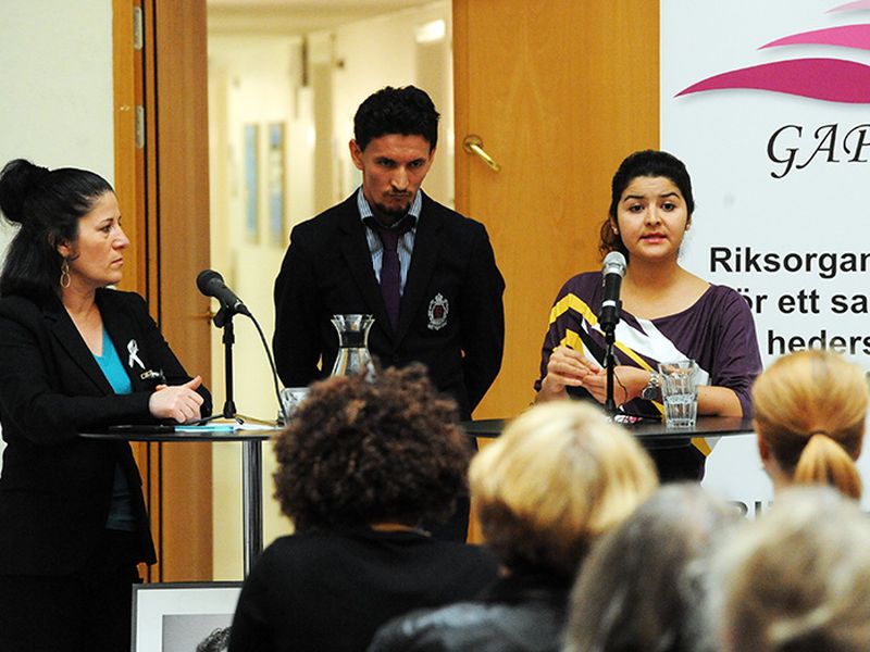 Panelen vid samma seminarium i riksdagen, 2015. Foto: Anders Henrikson.